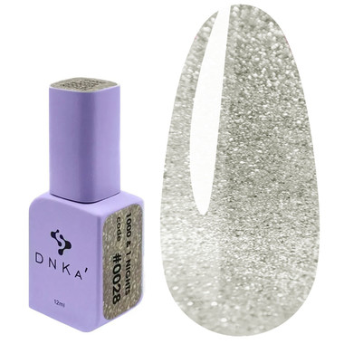 Gel-Nagellack DNKa 1000 & 1 NIGHTS 0028 Grau 12 ml - Фото №1