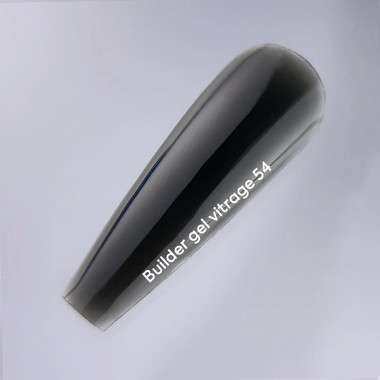 Гель для наращивания NAILSOFTHEDAY Builder gel 054 Vitrage черный 15 мл - Фото №4