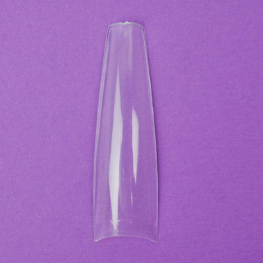 Geltips TUFI profi Half Cover Soft Gel Tips Ballerina Transparant 240 stuks (0326344) - Фото №5