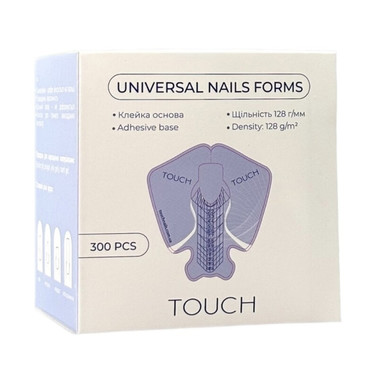 TOUCH Nagelverlängerungsformen (300 Stück) - Фото №1