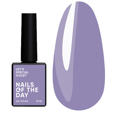 SALE Гель-лак NAILSOFTHEDAY Let's special violet, 10 мл