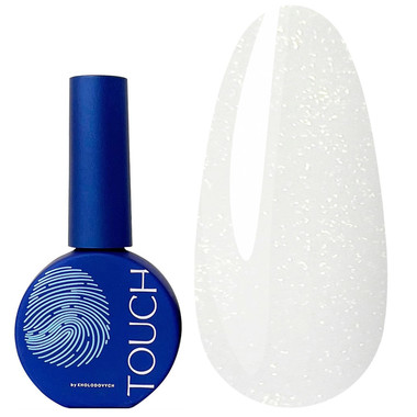 SALE База для ногтей Touch Cover Base Milk shine 13 мл - Фото №1