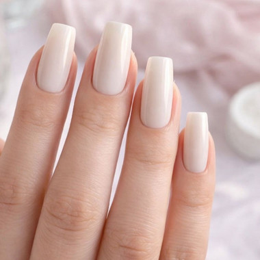 Self-leveling gel for nail extensions INSTA GEL VICTORIA VYNN 01 Cloud Dancer 40 ml - Фото №2