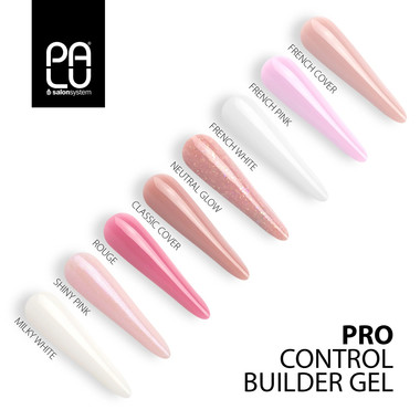 Гель для наращивания PALU PRO CONTROL BUILDER GEL FRENCH COVER 45 г - Фото №4