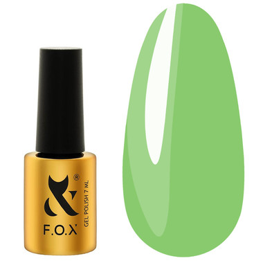 Gel-Nagellack FOX Spring 2026 007 grün 7ml - Фото №1
