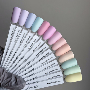 Gel polish GÉMELY Max color 24 pastel blue 10 ml (7704195) - Фото №5