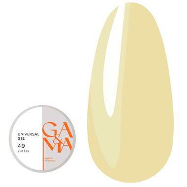 Gel voor verlenging GA&MA Universal №049 Butter 30 ml (7703351) - Фото №1