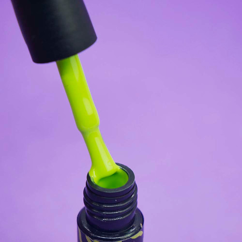 Гель-лак F.O.X SHOT Spectrum Gel Vinyl 064 пастельный салатовый 5 г - Фото №2