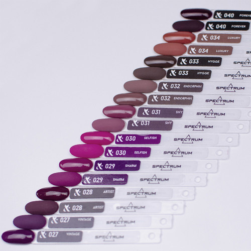 Гель-лак F.O.X SHOT Spectrum Gel Vinyl 040 темно-фиолетовый 5 г - Фото №3