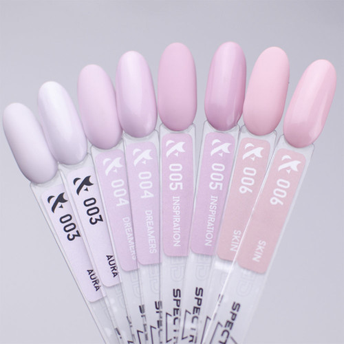 Гель-лак F.O.X SHOT Spectrum Gel Vinyl 004 светло-розовый 5 г - Фото №3