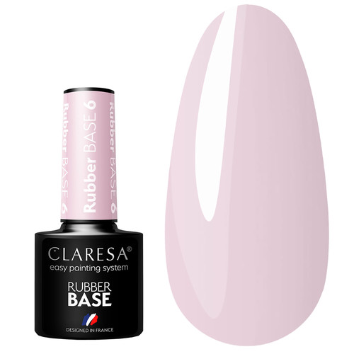 Цветная база Claresa BASE RUBBER 6 Розовый 5г - Фото №1