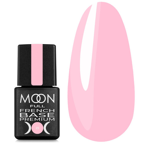 База MOON FULL French PREMIUM №25 розовый, 8 мл