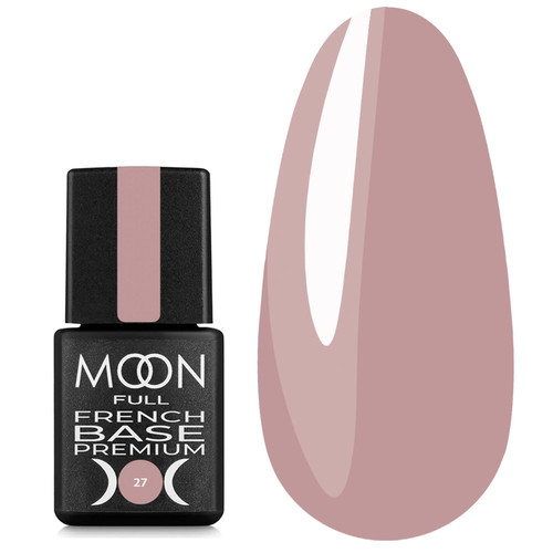 База MOON FULL French PREMIUM №27 пудра,  8 мл
