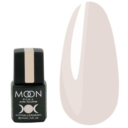 Гель-лак MOON FULL Air Nude №3 молочный беж полупрозрачный 8 мл
