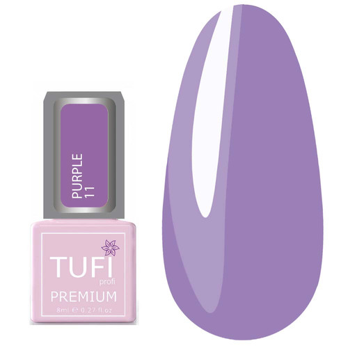 Гель-лак TUFI profi PREMIUM Purple 11 лавандовый 8мл (0102504) - Фото №1