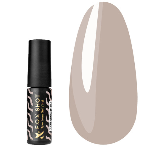 F.O.X SHOT Spectrum Gel Vinyl 044 гель-лак 5 мл светло-коричневый