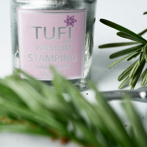 Лак для стемпинга TUFI profi PREMIUM Stamping серебро 5 мл (121821) - Фото №5