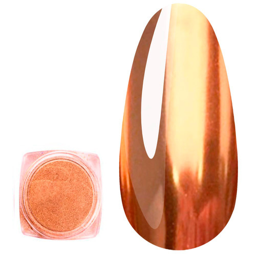 Зеркальной пудра (втирка)  Komilfo Mirror Powder №004 бронзовый 0,5 г - Фото №1