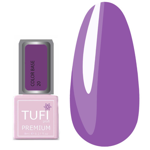 Цветная база TUFI profi PREMIUM Color Base 020 баклажан 8 мл (0123359) - Фото №1