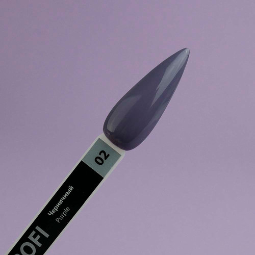Гель-лак TUFI profi PREMIUM Purple 02 черничный 8мл (0102494) - Фото №3