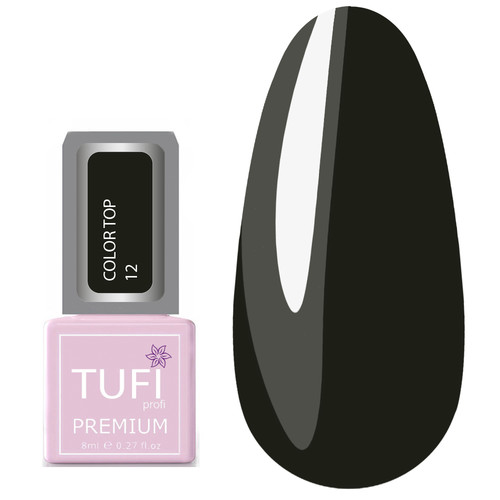 Цветной топ TUFI profi PREMIUM Color Top 12 горький шоколад 8 мл (0123414) - Фото №1