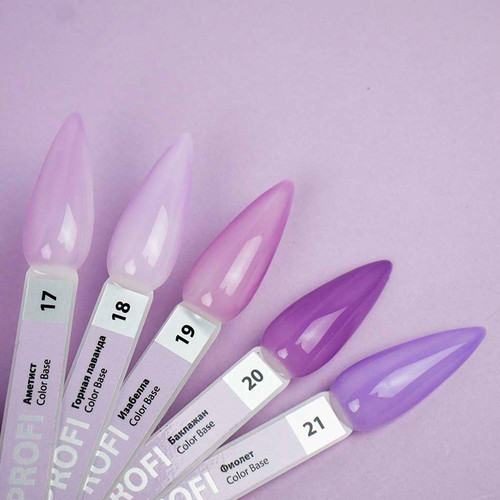 Цветная база TUFI profi PREMIUM Color Base 021 фиолет 8 мл (0123360) - Фото №4