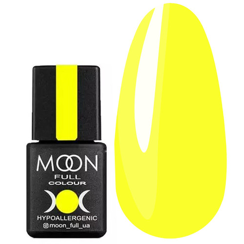 Гель-лак MOON FULL Neon color Gel polish №703 лаймовый 8 мл
