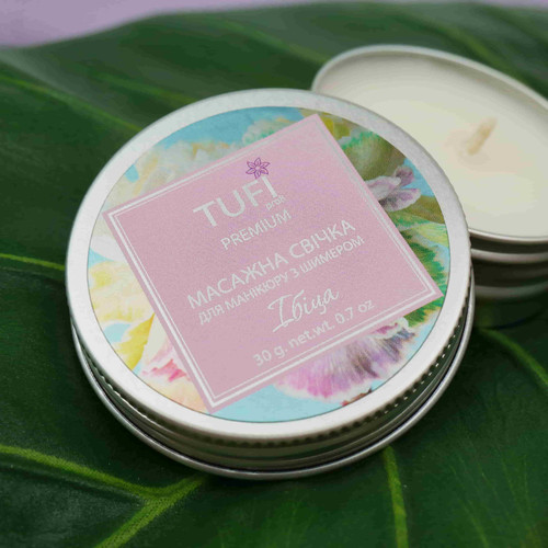 TUFI profi PREMIUM massagekaars met glans Ibiza 30 g (0097226) - Фото №2