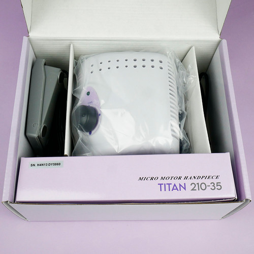 Фрезер TUFI profi PREMIUM TITAN 210 65В 35 000 обр./мин белый (0121436) - Фото №3