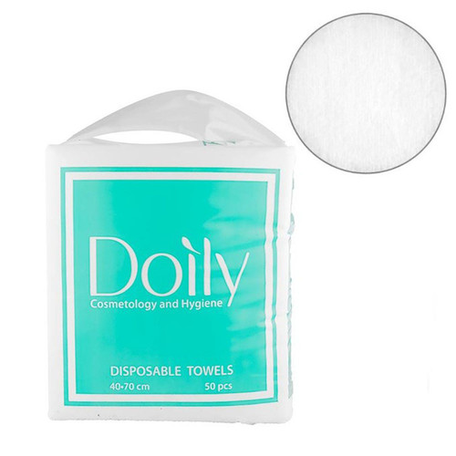 Полотенца одноразовые Doily® 40х70 см спанлейс 50 шт/уп