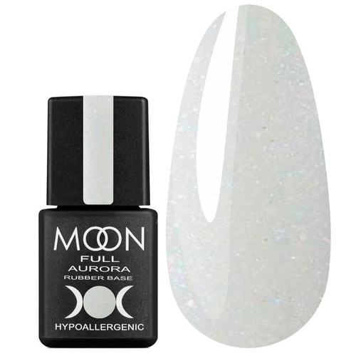 MOON FULL Rubber Base Aurora №2003 milchig mit Glanz 8 ml