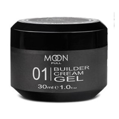 Моделирующий гель Moon Full Builder Cream Gel №01 прозрачный 30 мл