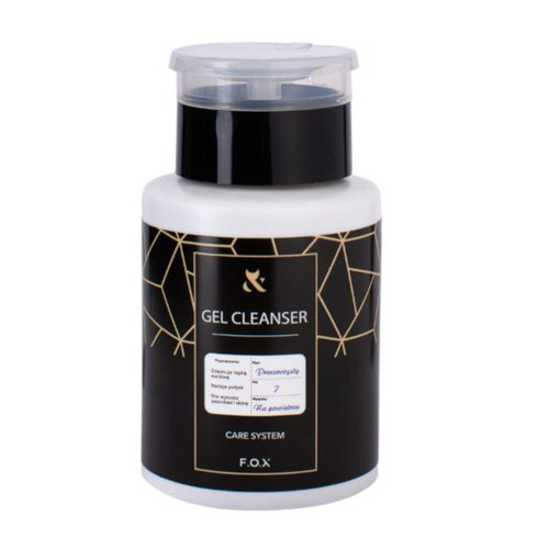 Жидкость для снятия липкого слоя F.O.X  Care system Gel Cleanser 160 мл