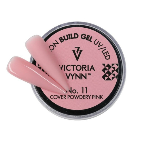 Гель для наращивания Victoria Vynn 11 Cover Powdery Pink 15мл - Фото №2