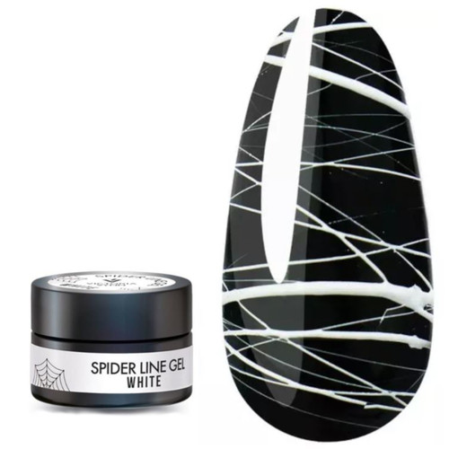 Гель паутинка SPIDER LINE GEL 02 White белый / 5ml