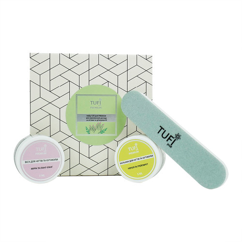 TUFI profi PREMIUM 02 uitgebreide nagel- en nagelriemverzorgingsset (0125336) - Фото №1