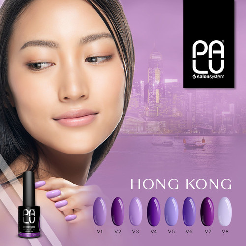Гель-лак PALU Honkong V6 фиолетовый 11 мл - Фото №5