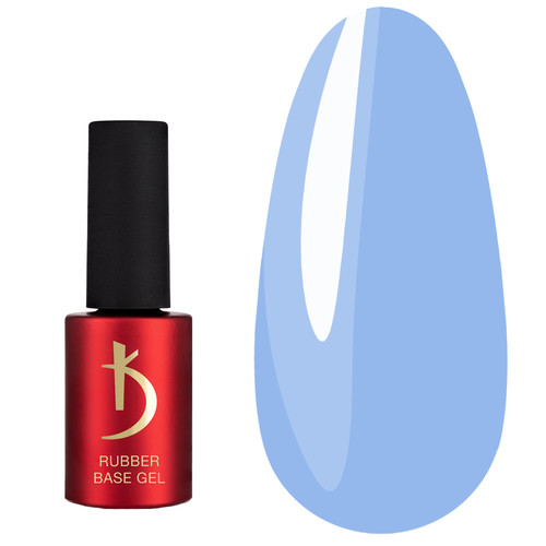 Цветная база KODI Color Rubber Base Gel голубая 7 мл