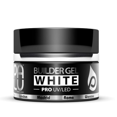 Строительный гель PALU Builder Gel белый 30 мл - Фото №4