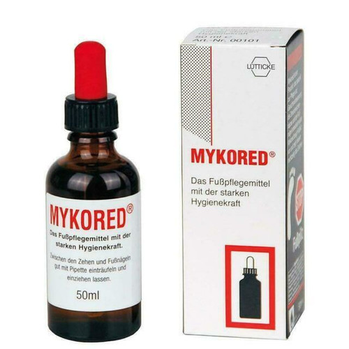 Настойка для ногтей с пипеткой Laufwunder Mykored 50 мл - Фото №2