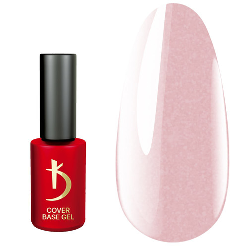 Камуфлирующая база KODI Cover Base Gel 06 пастельный розовый с шиммером 7 мл