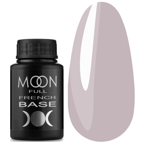 База MOON FULL French №12 бежево-серый 30ml - Фото №1