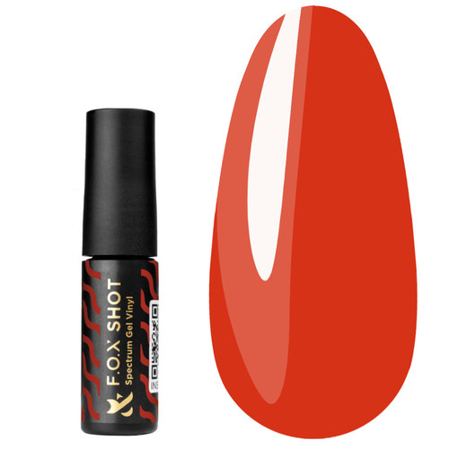 Gellack FOX SHOT Spectrum Gel Vinyl №140 Rot 5 g - Фото №1