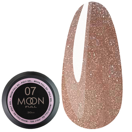 Полигель MOON FULL POLY GEL 30 мл 07 - Фото №1