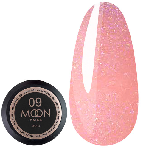 Полигель MOON FULL POLY GEL 30 мл 09 - Фото №1