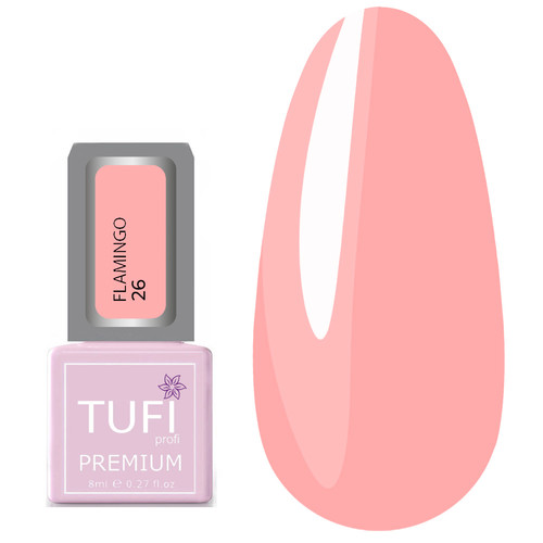Гель-лак TUFI profi PREMIUM Flamingo 26 цветение яблони 8мл (0132494) - Фото №1