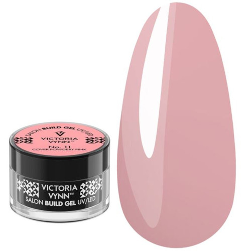 Гель для наращивания Victoria Vynn 11 Cover Powdery Pink 15 мл - Фото №1