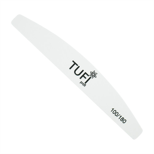 Пилочка TUFI profi PREMIUM белая 100/180 грит 17,8 см 25 шт (0231932) - Фото №2