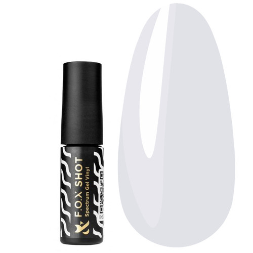 Gellack FOX SHOT Spectrum Gel Vinyl №157 weiß 5 g - Фото №1