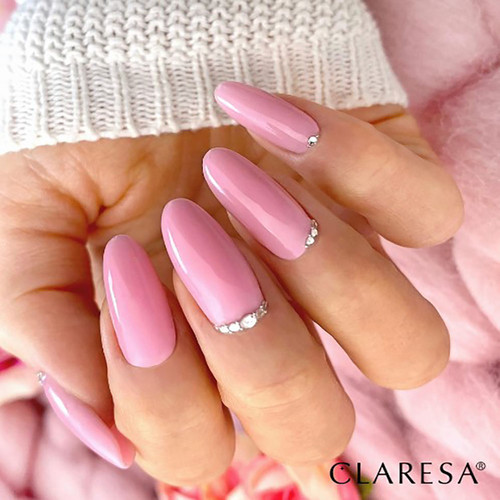Лак для ногтей Claresa PINK 513 гибридный розовый 5 г - Фото №4